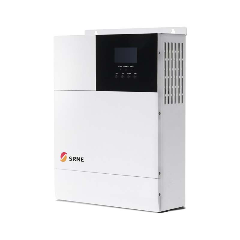 SRE MPPT MAX 5000W Solar Hybrid Charge Inverter 80A Pure Sine Wave Inverter 48v 220 V PV LADING 145V 50Hz 60Hz Auto LCD-display