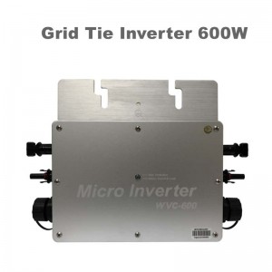 600W Pure Sinus Golf Grid Tie Inverter Waterdichte IP65 Micro Inverter 22-50VDC 190-260VAC voor Solar System MPPT