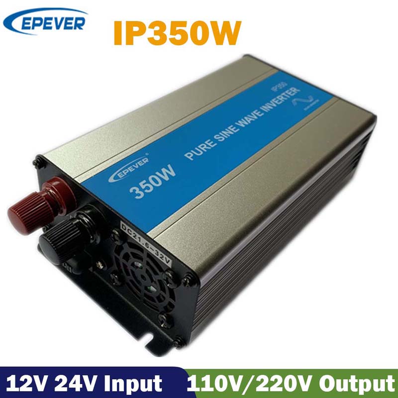 EPEEVER IPOWER350W Solar Charge Off Grid Pure Sine Wave Inverter 12V24VDC 110V/120v/220v/230VAC Solar Power Inversor 50Hz 60Hz
