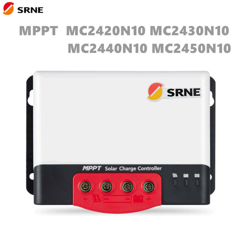 SRE MC MPPT 20A 30A 40A 50A Solar Off-Grid Charge Controller 12v/24V Auto MAX 100V Bluetooth-display Zonnebatterijregelaar