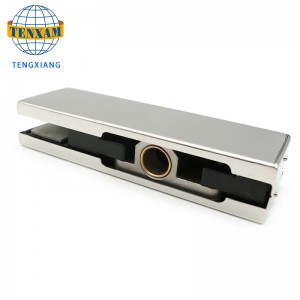 Hoge kwaliteit roestvrijstalen glazen deurklem patch fitting voor kantoor