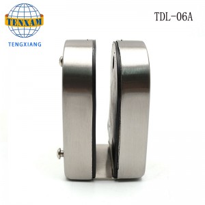 Ovale vorm roestvrij staal voor 12 mm deurdikte CE/EN 300.000 times 8mm-12mm glazen deurslot