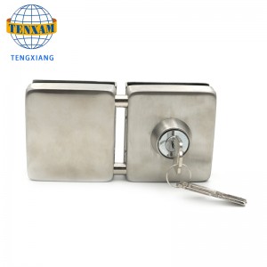 Gehard glas zink anti-roestig dubbelzijdig slot in sloten