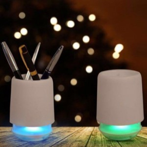 FB-BS304B Multifunctionele Pen Box Bluetooth-luidspreker met LED-verlichting