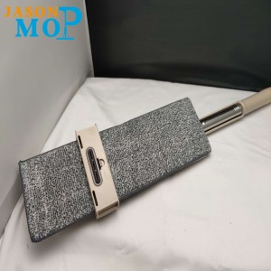 JASON NEW Gratis handwas roestvrijstalen staaf microfiber reinigingsmoppen voor huishoudelijke reiniging (JS-B2009)
