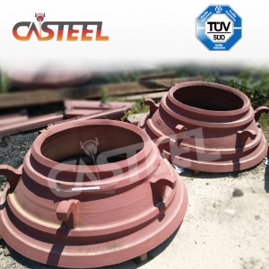 Chyi Meaning CC1300, CF1300 CONE CRUSHER-onderdelen, concave en mantel