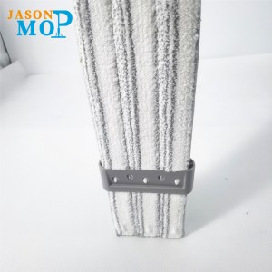 Hoogwaardige aluminium microfiber mop om de vloer hand gratis knijpen platte mop schoon te maken