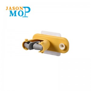 JASONnieuw ontwerp multifunctionele thuiskeuken wandgemonteerde dweil en bezemhouder met sticker