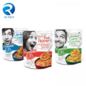 Food Grade Stand Up Tuit Pouch Tomatensaus Juice Drink Verpakking Tassen