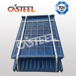 Kleemann MC120 PRO-kaakbrekerplaat, zijplaat, wangplaat