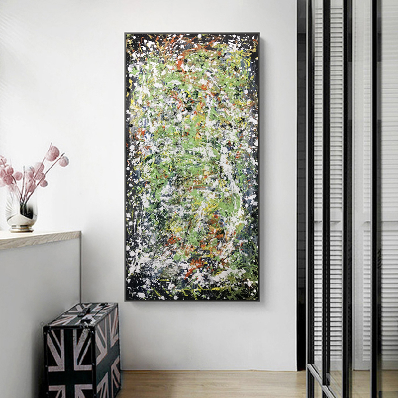 Groothandel handgemaakte zware olieverf kamer decoratie abstracte muurschildering moderne kunstwerk