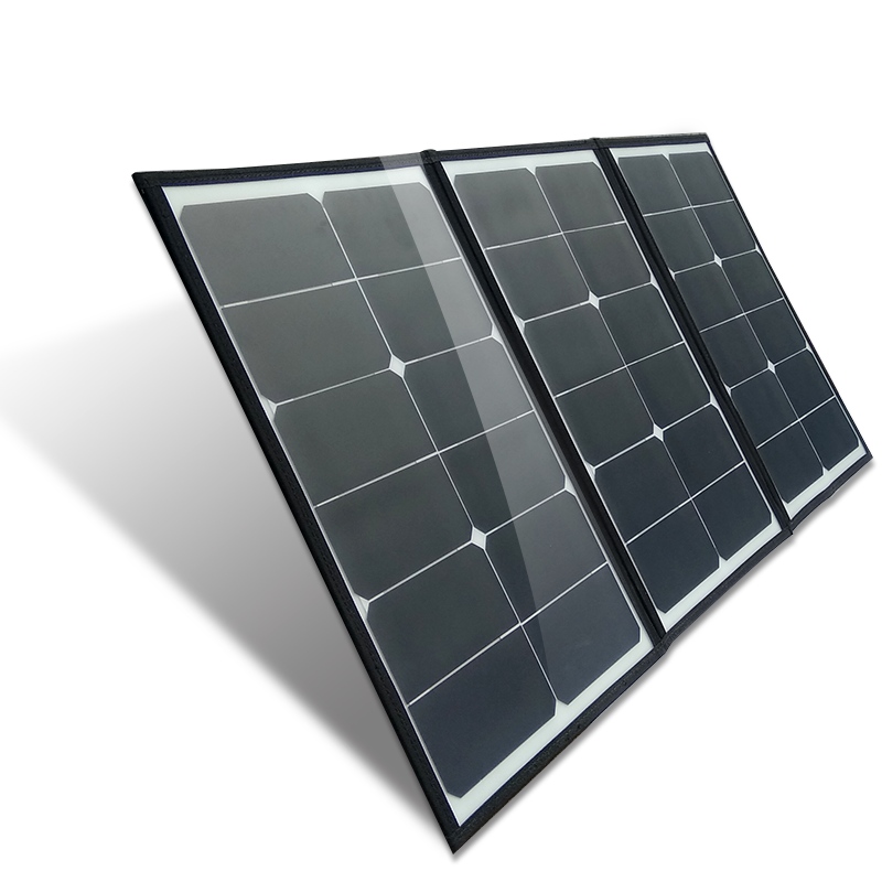 Hoog-efficiëntie Solar Opvouwbare Zonnepaneel Vouwtas Draagbare 60W 100W 200W 120W Vouwen Zonnepaneel