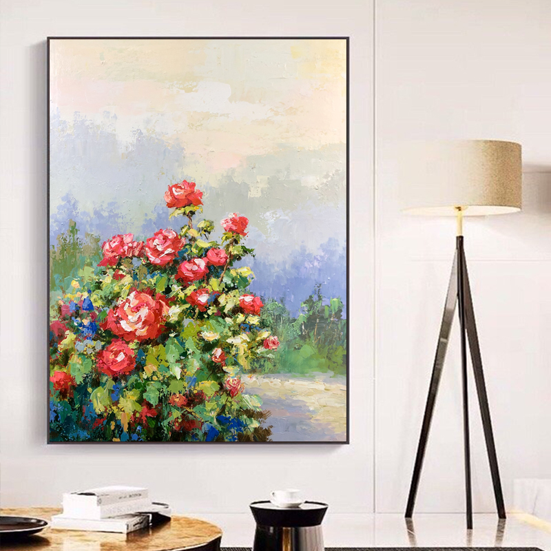 Groothandel Muurfoto's Woondecoratie Bloem Canvas Kunst Moderne Olieverfschilderij Cuadros Stilleven Schilderijen