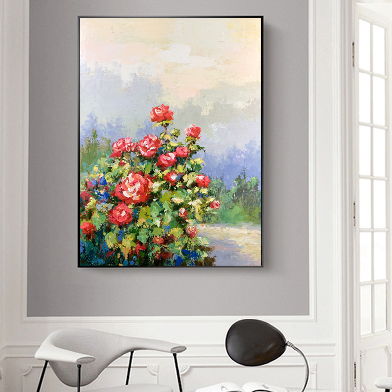 Groothandel Muurfoto's Woondecoratie Bloem Canvas Kunst Moderne Olieverfschilderij Cuadros Stilleven Schilderijen