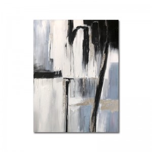 Nieuwe Product Woonkamer Wanddecoratie Abstracte Kunststof Canvas Pure handgeschilderd olieverfschilderij