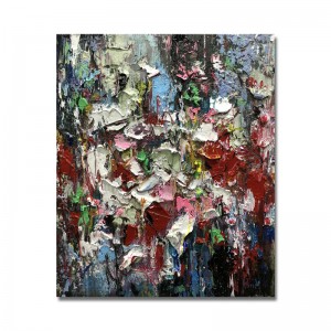 Groothandel trap ingang wanddecoratie moderne kunst abstracte handgemaakte olie canvas foto schilderij