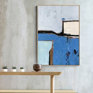 100% handgeschilderde grote hedendaagse kunst canvas hotel restaurant decoratieve kunst aan de muur abstracte canvas schilderijen