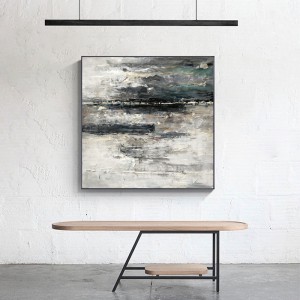 Groothandel handgeschilderde canvas kunst abstracte decoratieve woonkamer olieverfschilderij