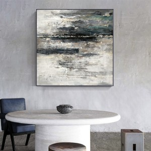 Groothandel handgeschilderde canvas kunst abstracte decoratieve woonkamer olieverfschilderij
