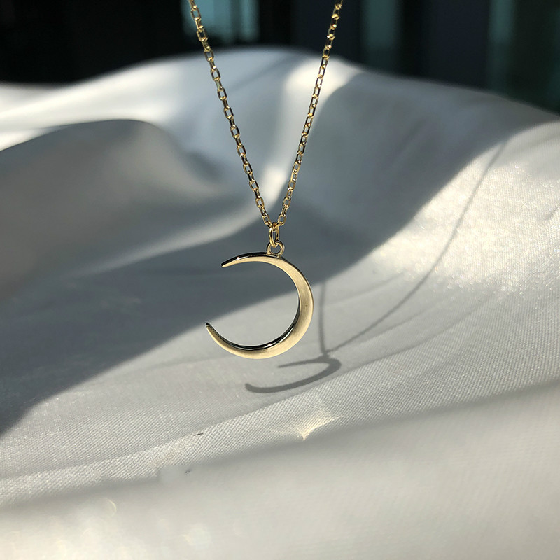 Crescent Tand Necklace