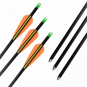 Elong Outdoor 111414 30 inch ID6mm glasvezelas pijl voor boogschieten buitensporten schieten