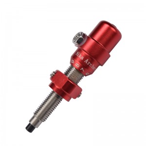 Nika boogschieten 250001 plastic kern plunger voor boogschieten recurve boog schieten schroefknop