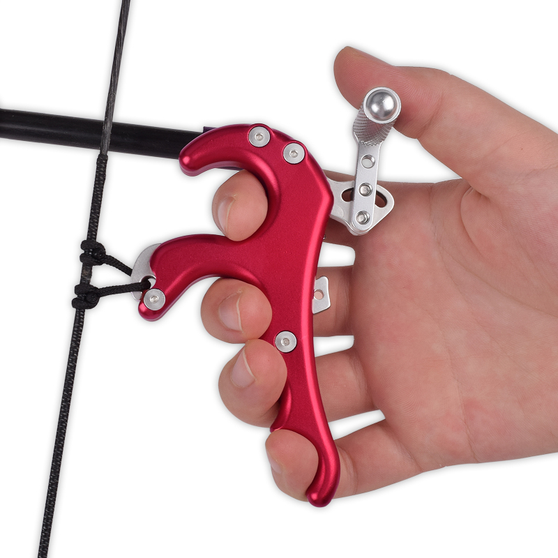 NIKA BOCKERY 42RA04-RD DULL RELEASE AIDS Aluminium Legering Boogschieten Release Boog Jagen op Compound Bow