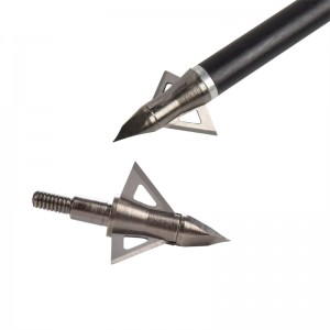 NIKA BOCKERY 15B029 3 Vaste Messen 100 Grain Jacht Broadheads Boogschieten Crossbow Bolt Jacht