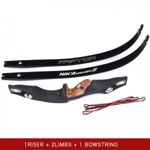 Nika Archery 220053 60 inch recurve boog met 17inch ilf rh/lh riser target sport shooting&hunting