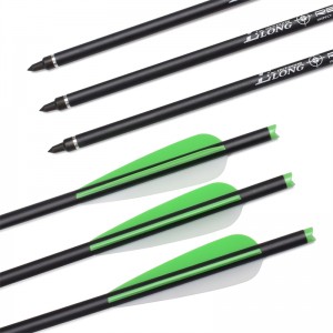 Elong Outdoor 116049-04 ID7.62mm 20inch Rollfiberglass Bolt boogschieten schieten kruisboogbouten