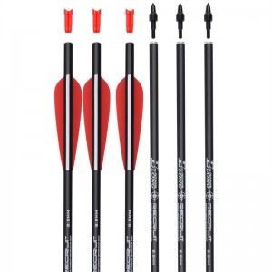 Elong Outdoor 116048-01 ID7.62mm 18 inch Rollfiberglass Boogschieten kruisboogbouten