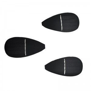 Aangepaste drop-vormige kleine maat Onregelmatige bladvorm zonnepaneel draagbaar off-grid Mini Home Solar Power Panels voor huis