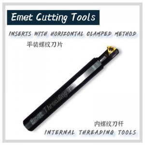 Emet Threading Tools/inneral Threading Tools/external Threading Tools/insert kan worden geklemd door zowel verticale als horizontale methoden/turning tools