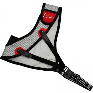 Elong Outdoor 443000 Borstbeschermer Nylon Mesh Constructie Boogschieten Schieten op de borstbescherming