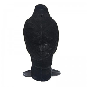 Guguluza Stand Full Body Flocking Crow Coy Hunting Plastic Black Crow Coyss Hallows \\\\\\\\\\\\\\\\\\\\\\\\\\\\ \'s Day Decor W/feet Stake, Tuindecoratie