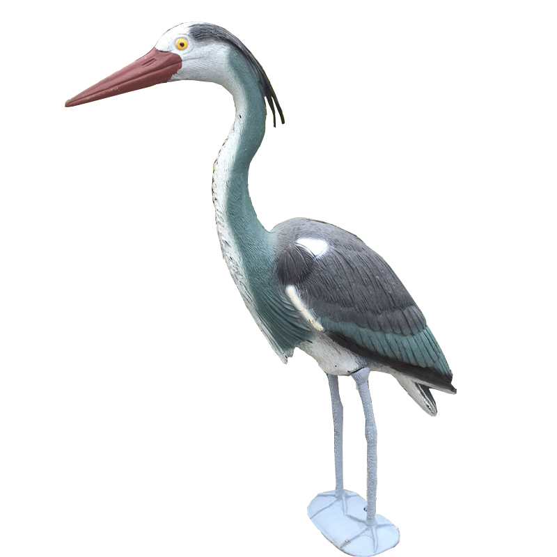 Blue Heron Foy Plastic Yard Garden Gazon Art Ornaments Decor