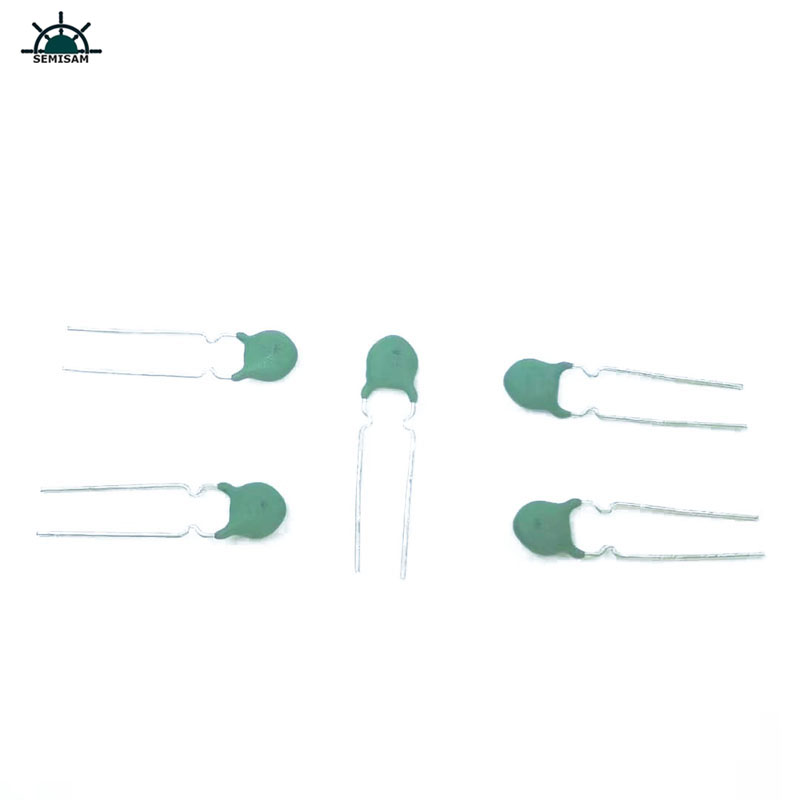 Hoogwaardige OEM GROENE HNP5D9 Diameter 9mm 5 Ohm NTC-thermistor voor UPS Power PCB Board