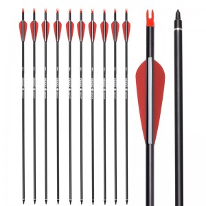 Elong Outdoor 115500-08 30 inch Rol Fiberglass Arrow Boogschieten Recurve Boog Doel Schietpraktijk