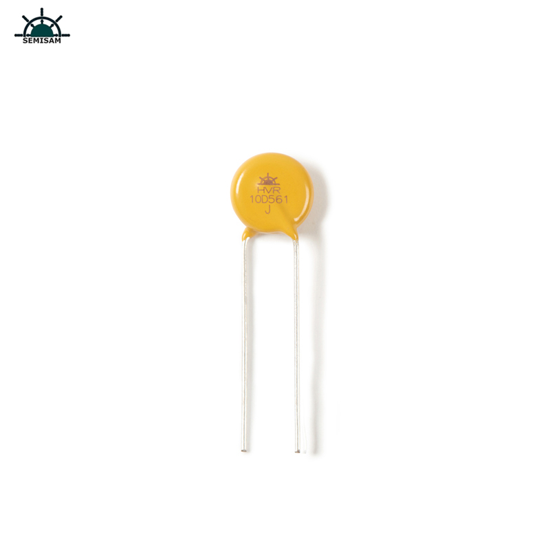 Factory Direct Sale Diameter 10mm HVR10D561-J Power Surge Protector Protection Thermal Fuse Varistor Mov