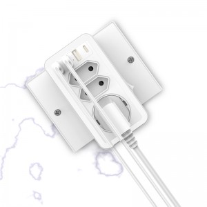 Nieuwe Duitse Standaard Conversie Pluggen Europese Standaard Conversie Sockets Europese Wall Sockets één tot meerdere gebruik Europese standaard muurpluggen