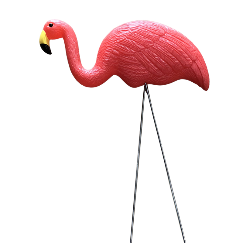 Plastic simulatie flamingo baby decoratie outdoor tuin ornamenten hars flamingo beeldjes tuin festival bruiloft tuinieren decor