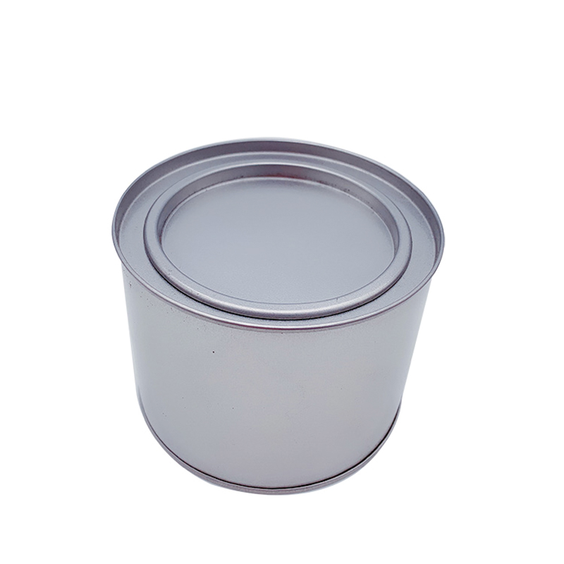 Factory Custom Round Environmental Protection Tin Box Food Grade Tin Can met Plug Lid (100mm * 75mm)