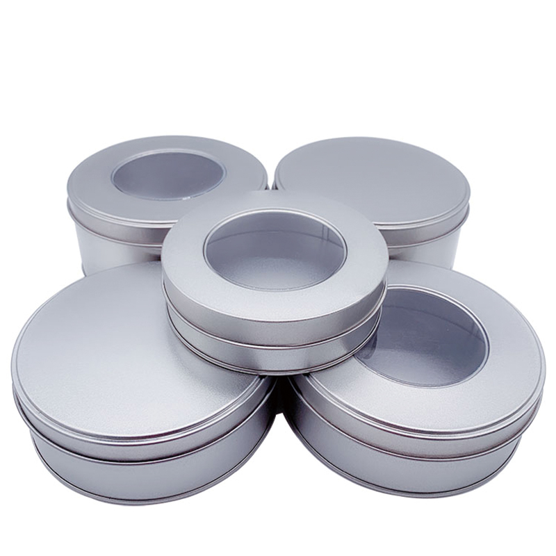 Factory Custom Round Environmental Protection Tin Box Food Grade Tin CAN (120mm * 40mm) Cookie Jar