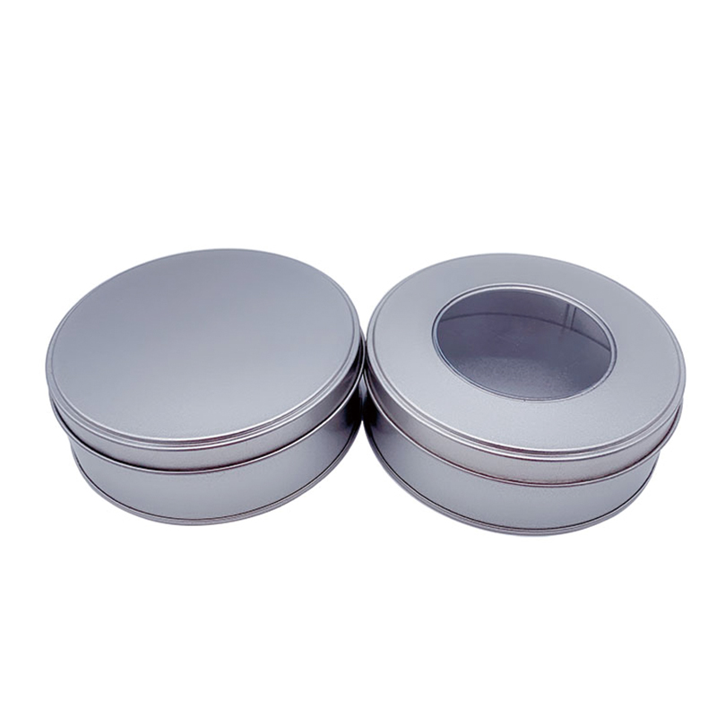 Factory Custom Round Environmental Protection Tin Box Food Grade Tin CAN (120mm * 40mm) Cookie Jar