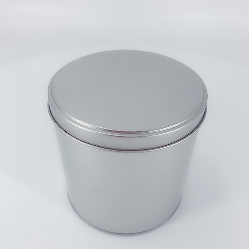 Fabriek Groothandel Ronde Tin Can Tin Box CD Case Sugar Jar Geschenkdoos Ondersteuning Merk op (120mm * 120mm)