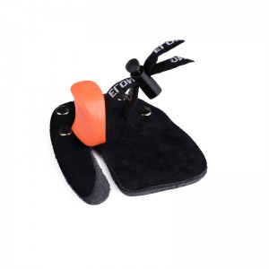 Elong Outdoor 42FT05 LH M Size Boogschieten Finger Tab Finger Protector Vinger Saver Lederen Schieten Tab voor Recurve Bow