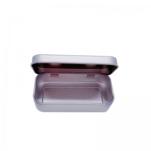 Frosted Small Metal Box Gift Blindbox met deksel 80 * 38 * 20mm