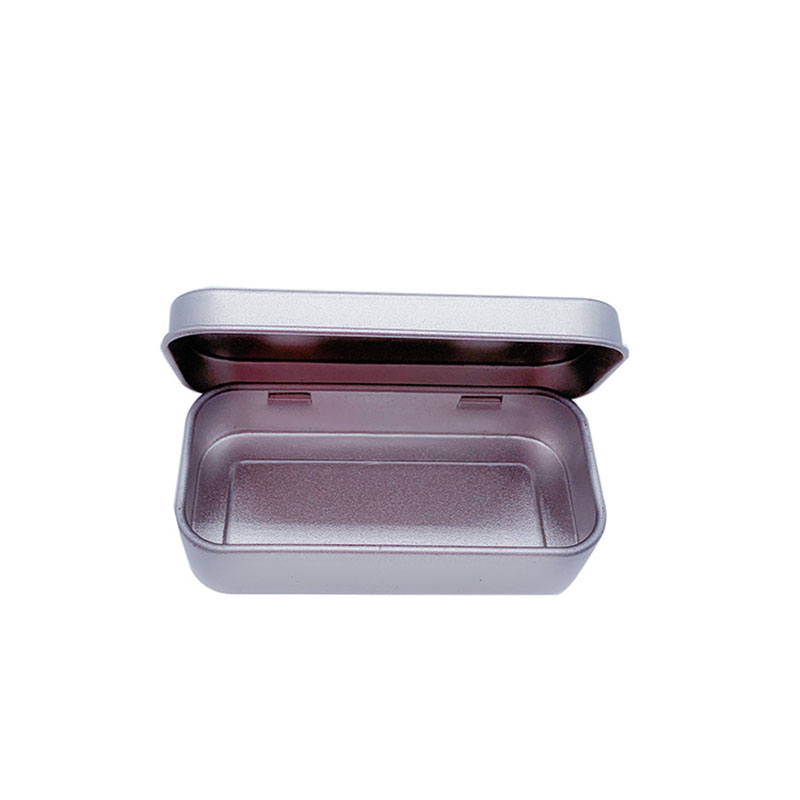 Frosted Small Metal Box Gift Blindbox met deksel 80 * 38 * 20mm