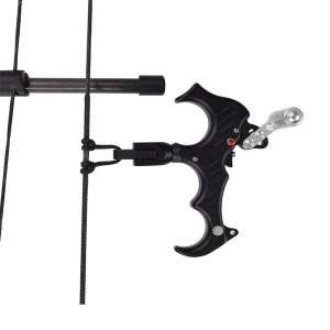 ELONG OUTDOOR 42RA06-BK 360 graden roteren klemverbinding boog release AIDS zwarte kleur