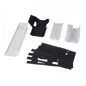 ITW FORMEX GK-17 Isolatieblad Gemakkelijk vouwen Vlamvertragende isolatieblad Zwart PP Mylar Sheet